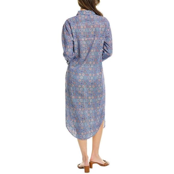 Solid & Striped The Eyelet Oxford Maxi Dress Size XL Swim Cover Up $250.00 - Picture 10 of 11